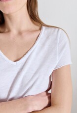 American Vintage T-Shirt V-Hals 'Sonoma' - White - Son02AG - American Vintage