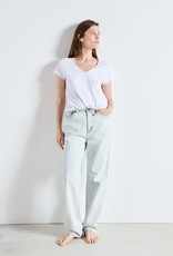 American Vintage T-Shirt V-Hals 'Sonoma' - White - Son02AG - American Vintage