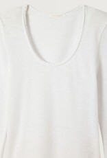 American Vintage T-Shirt Lange Mouw 'Sonoma' - White - Son02HG - American Vintage