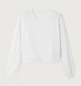 American Vintage T-Shirt Lange Mouw 'Sonoma' - White - Son02IG - American Vintage