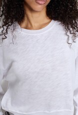 American Vintage T-Shirt Lange Mouw 'Sonoma' - White - Son02IG - American Vintage