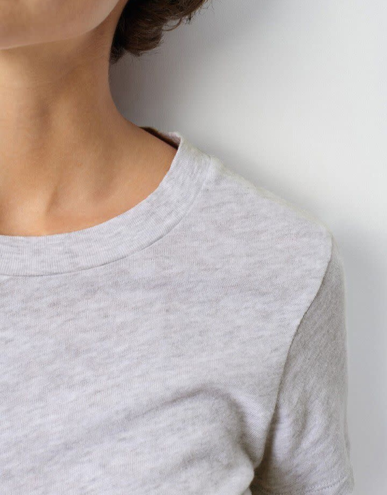 American Vintage T-shirt Korte Mouw 'Sonoma' -  Arctique Chine - Son28G - American Vintage