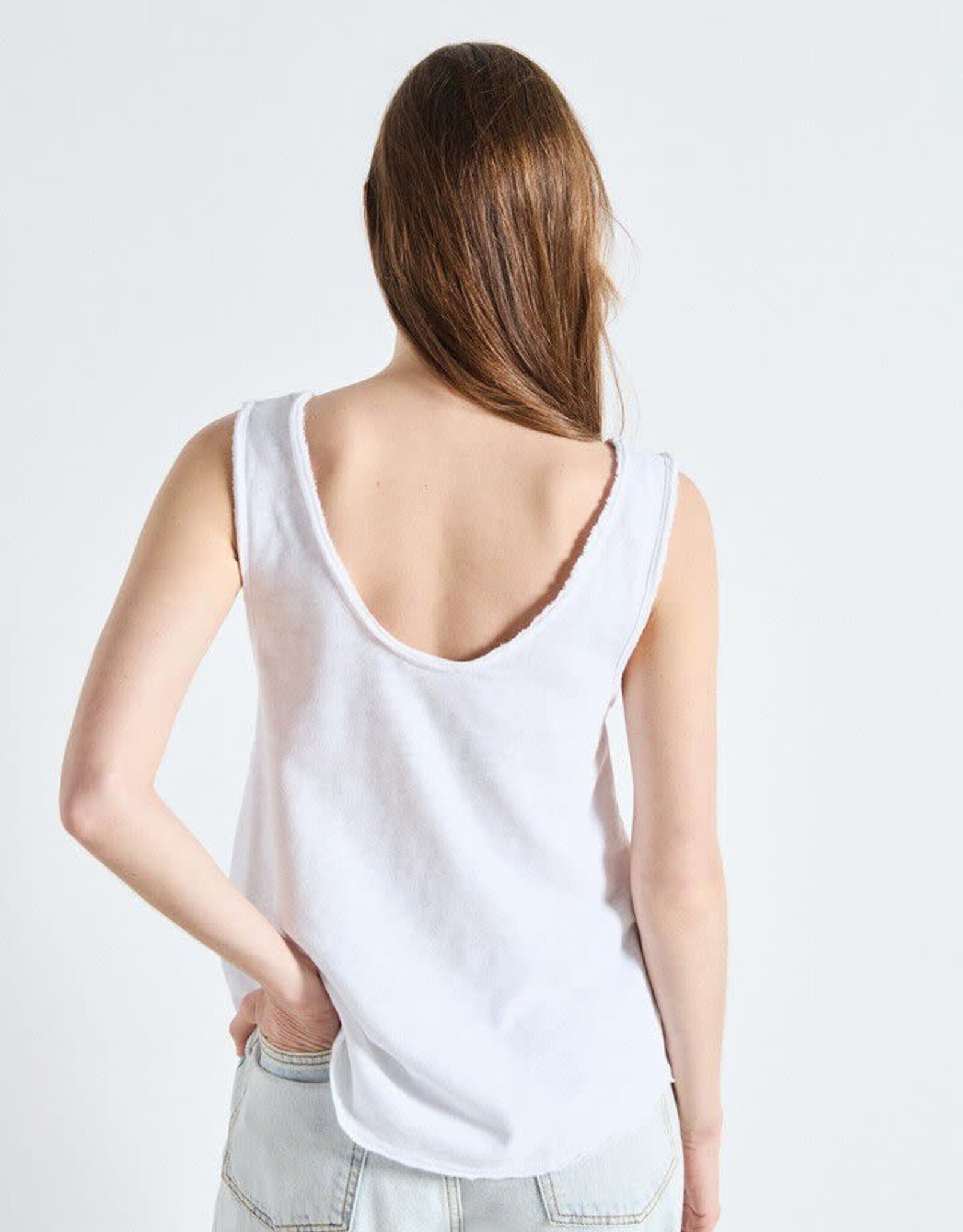 American Vintage Top 'Sonoma' - White - Son29G - American Vintage