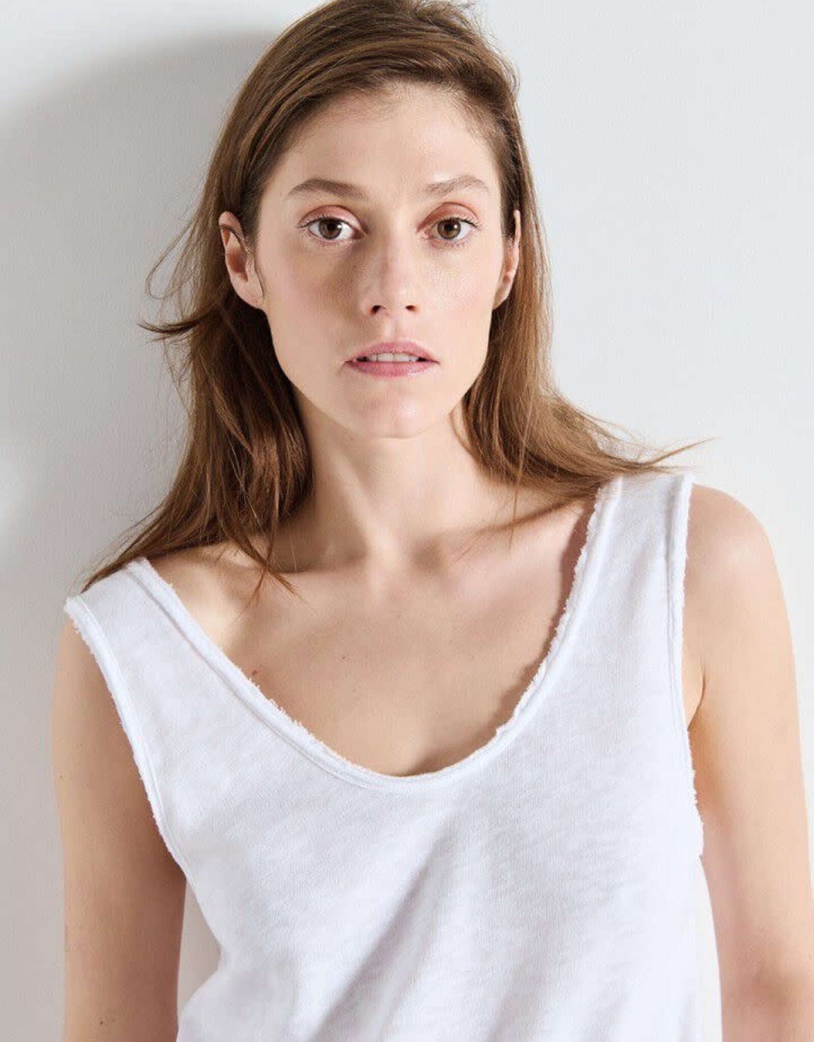 American Vintage Top 'Sonoma' - White - Son29G - American Vintage