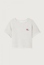 American Vintage Sweater Korte Mouw 'Atubay' - Arctique Chine - Atu02A -  American Vintage