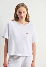 American Vintage Sweater Korte Mouw 'Atubay' - Arctique Chine - Atu02A -  American Vintage