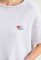 American Vintage Sweater Korte Mouw 'Atubay' - Arctique Chine - Atu02A -  American Vintage