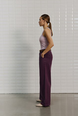 Withblack Broek Wide 'Steffi' - Blackberry - Withblack