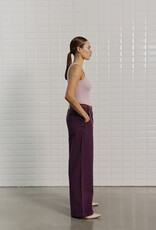 Withblack Broek Wide 'Steffi' - Blackberry - Withblack