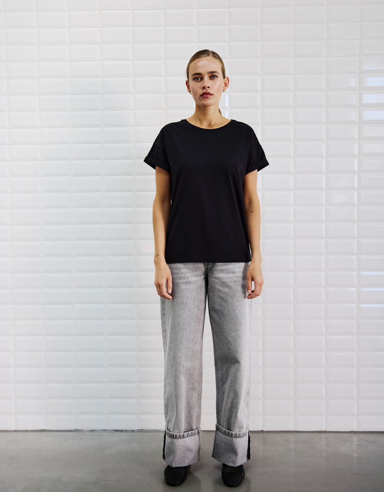 Withblack T-Shirt 'Corri' - Black - Withblack