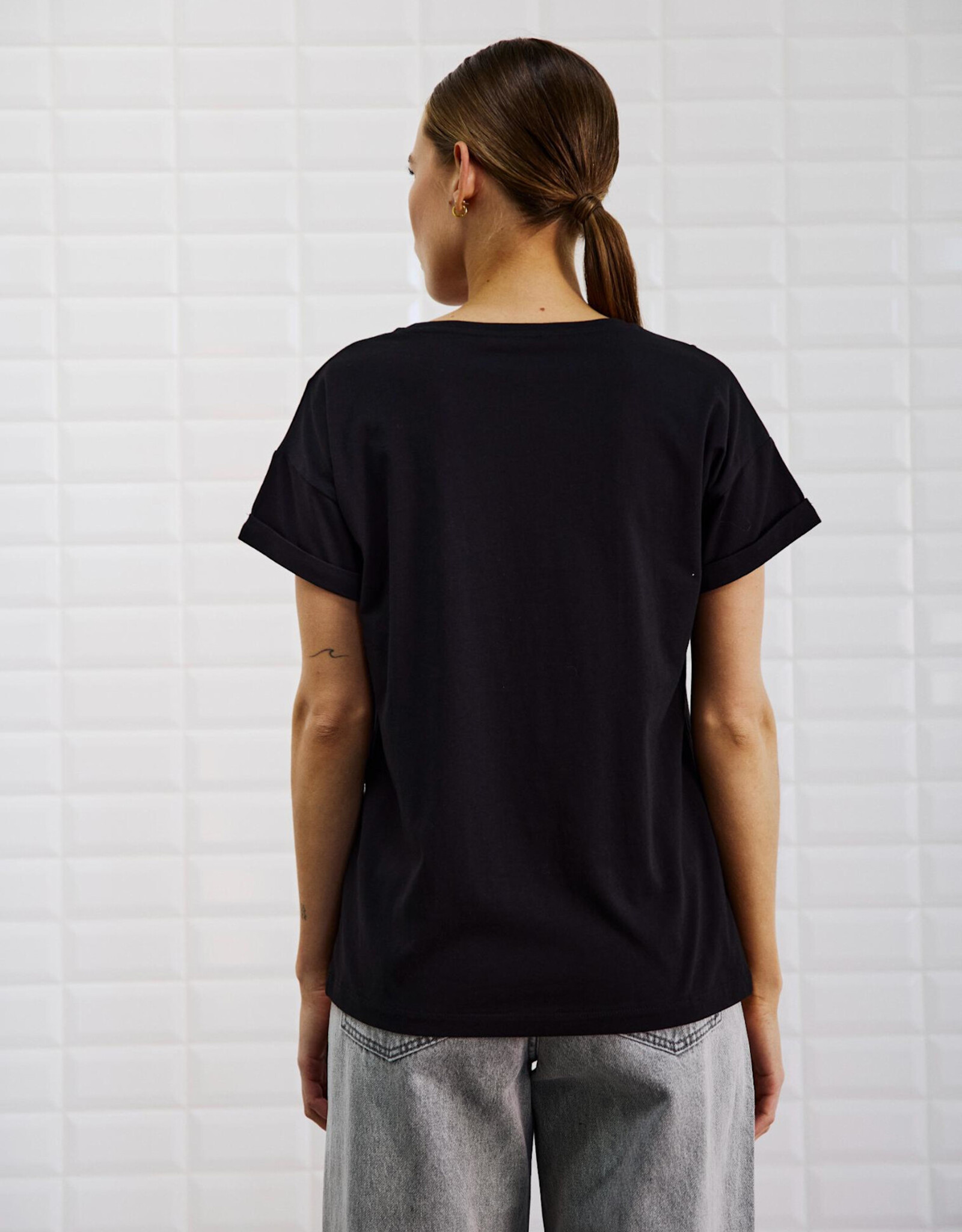 Withblack T-Shirt 'Corri' - Black - Withblack