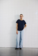 Withblack T-Shirt 'Corri' - Midnight Blue - Withblack