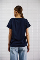 Withblack T-Shirt 'Corri' - Midnight Blue - Withblack