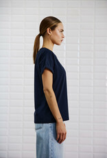 Withblack T-Shirt 'Corri' - Midnight Blue - Withblack