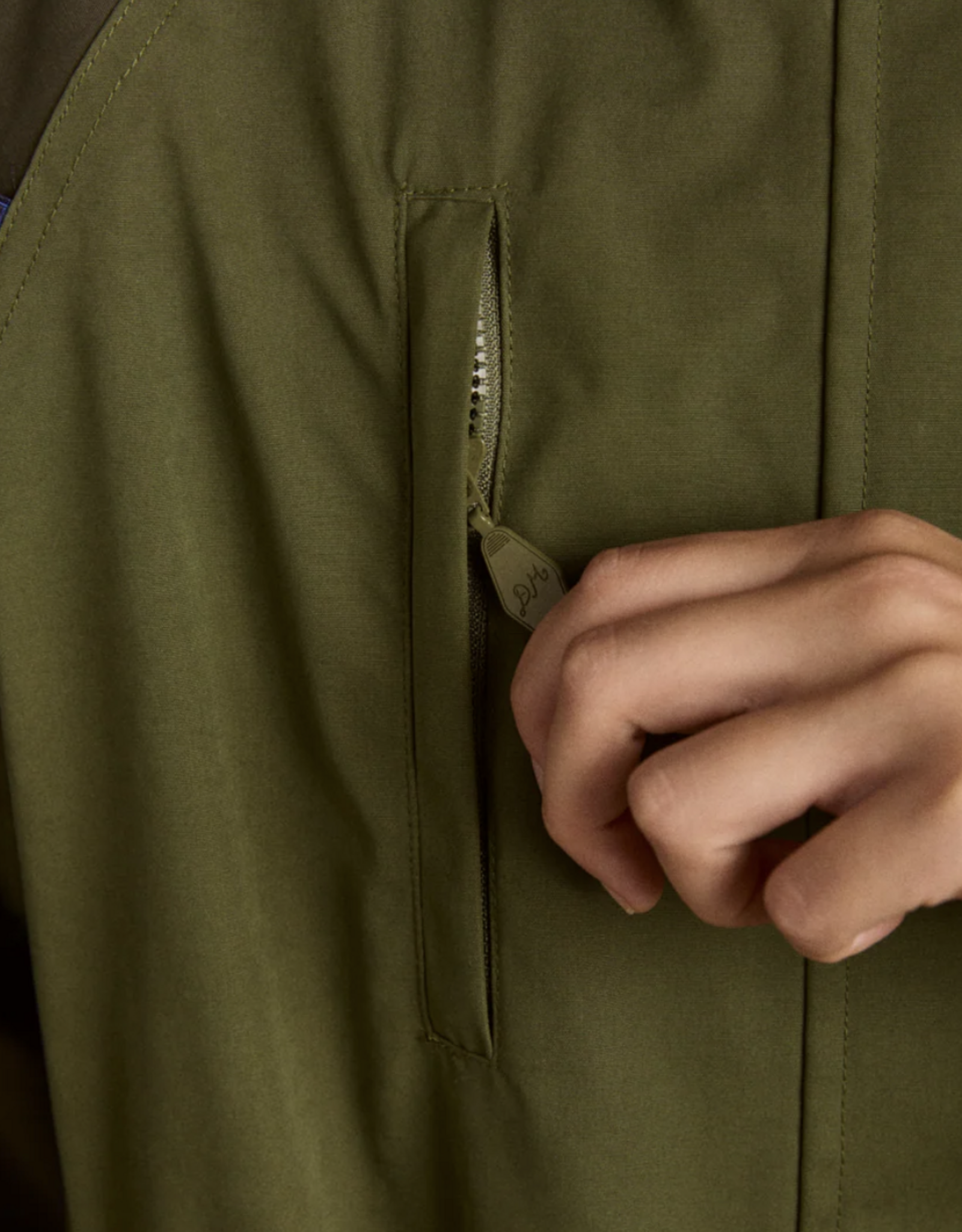 Damson Madder Raincoat 'Logan' - Forrest  - Damson Madder