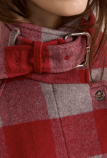 Damson Madder Bomber 'Polly Wool' - Red - Damson Madder