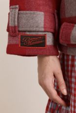 Damson Madder Bomber 'Polly Wool' - Red - Damson Madder