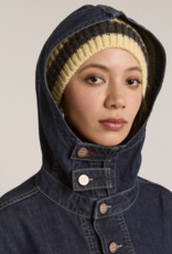 Damson Madder Hemd - Hoodie 'Briar' - Blue  - Damson Madder