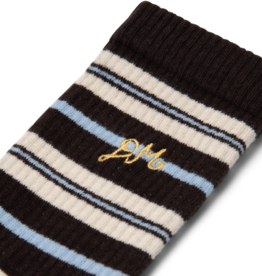 Damson Madder Socks Calf Lenght - One Size - Brown Stripe - Damson Madder