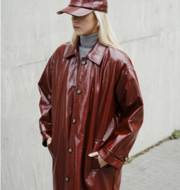 Mon Frac Regenjas Cracquelé  'Storm' - Bordeaux - Mon Frac TU