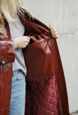 Mon Frac Regenjas Cracquelé  'Storm' - Bordeaux - Mon Frac TU