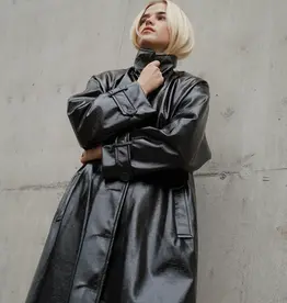 Mon Frac Regenjas Cracquelé  'Storm' - Black - Mon Frac TU