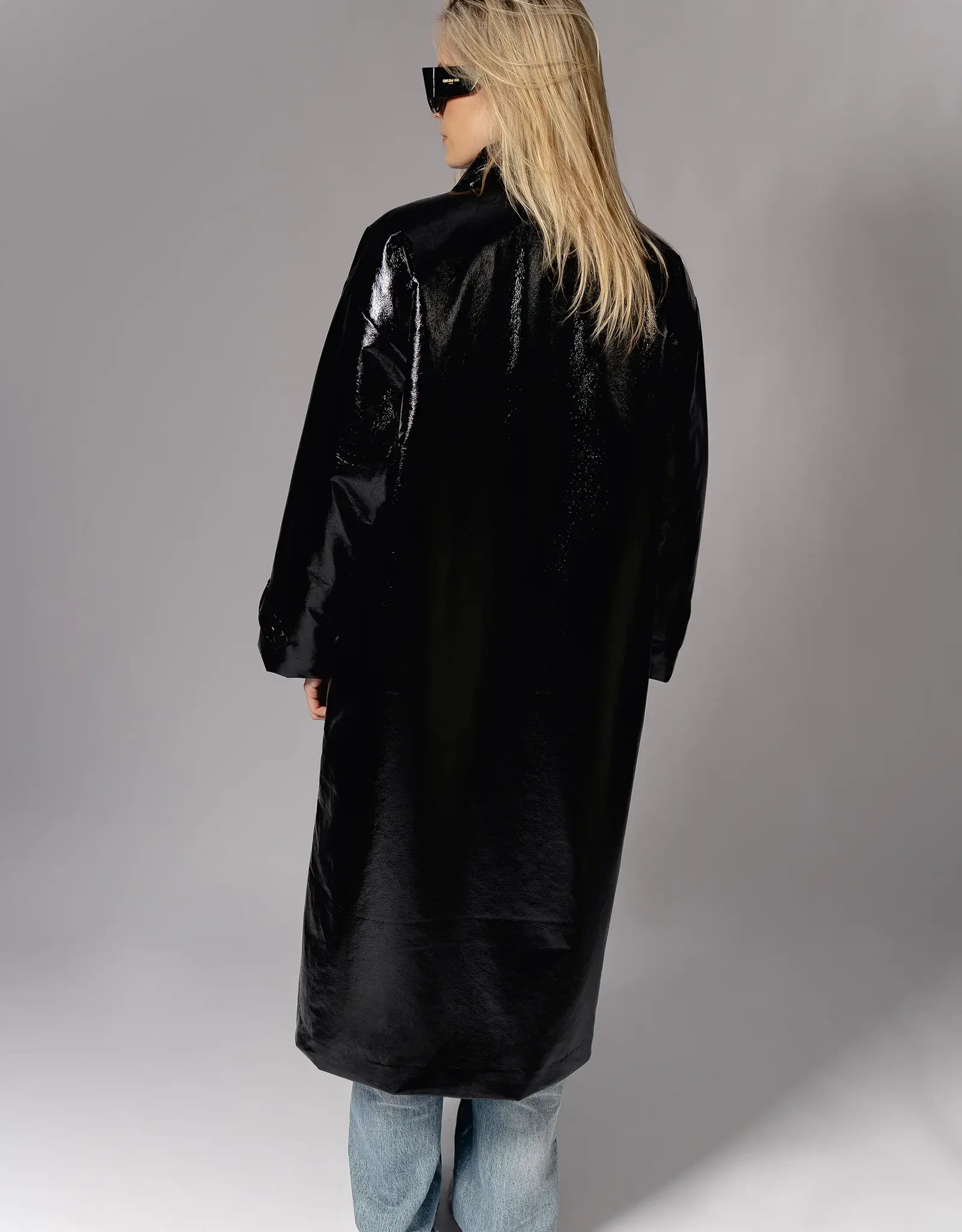 Mon Frac Regenjas Cracquelé  'Storm' - Black - Mon Frac TU