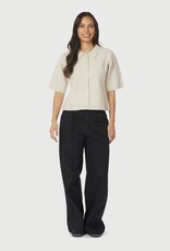 Cardigan Korte Mouw 'Cunna' - Ivory - Neo Noir