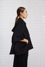 Withblack Trench Cape 'Medusa' - Black - Withblack