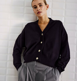 Withblack Cardigan 'Margot' - Navy - Withblack