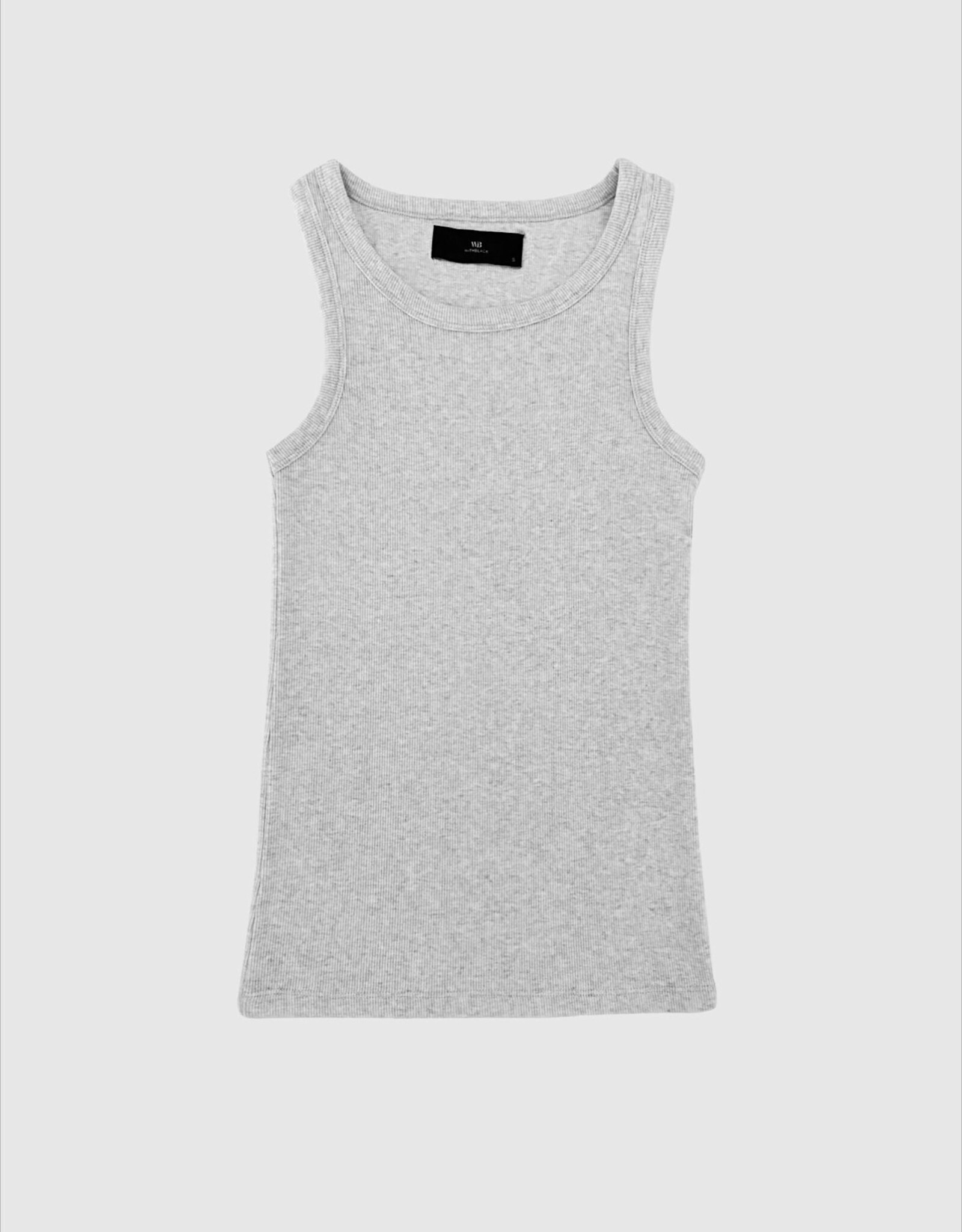 Withblack Tank Top 'Dordi' - Grey Melange - Withblack