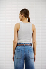 Withblack Tank Top 'Dordi' - Grey Melange - Withblack