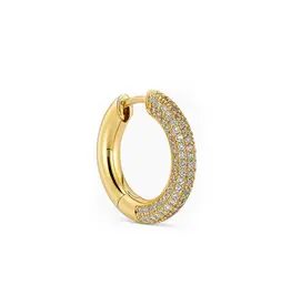 Billion Avenue Kos Diamond Earring - Gold - M 20mm - Billion Avenue