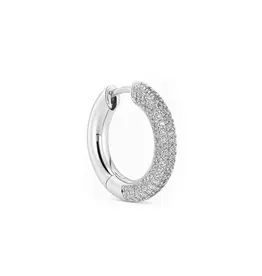 Billion Avenue Kos Diamond Earring - Silver - M 20mm - Billion Avenue
