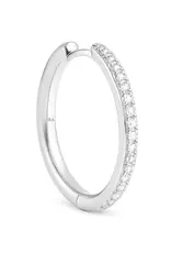 Billion Avenue Ivy L Diamond Earring 30mm - Silver - Billion Avenue