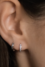 Billion Avenue Ivy XS Diamond Earring 11mm - Silver - Billion Avenue