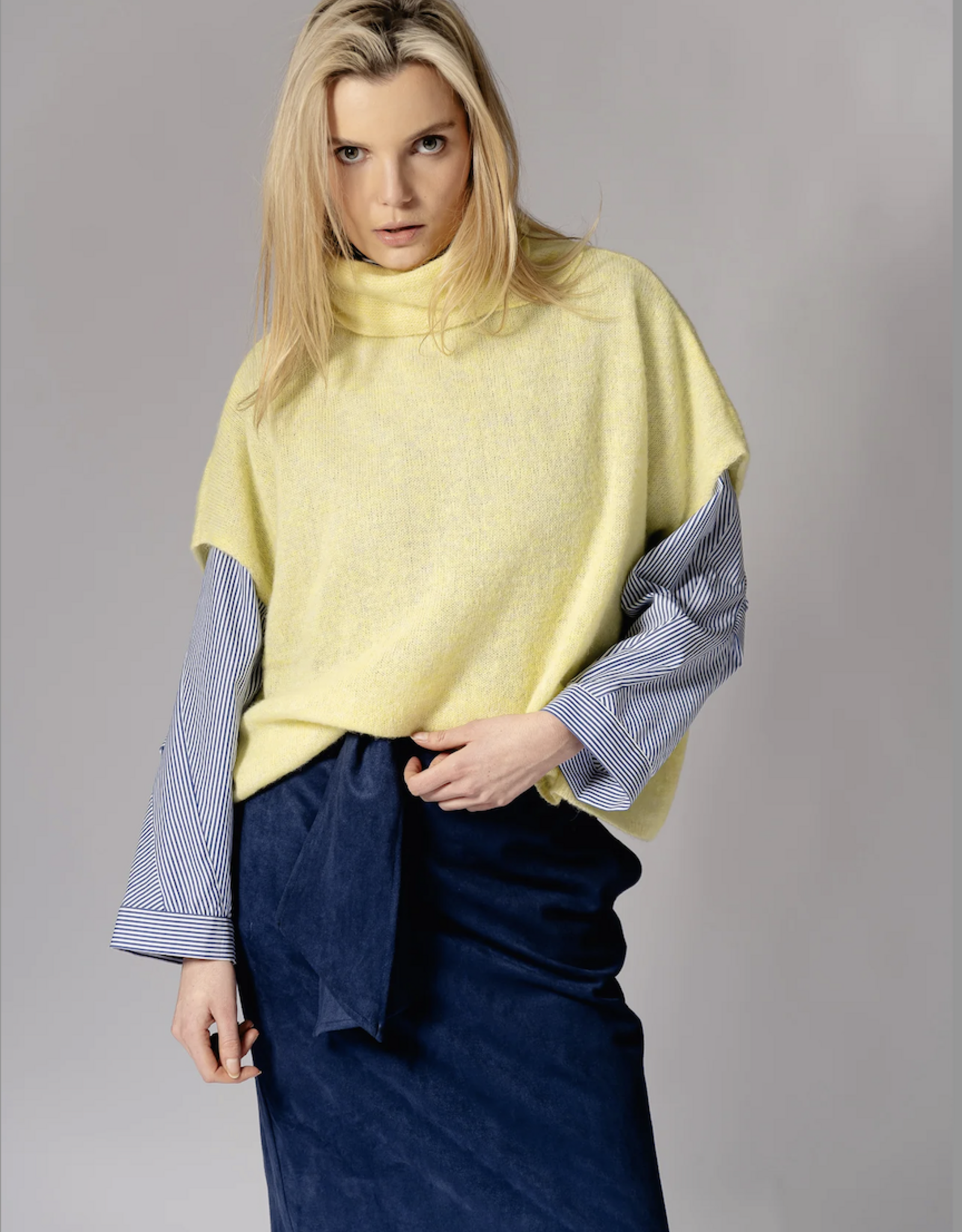 Bô-Dôme Pull 'Maree' - Yellow - Bô-Dôme