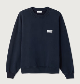 American Vintage Sweater 'Plizzy' - Navy Vintage - Pli03C - American Vintage