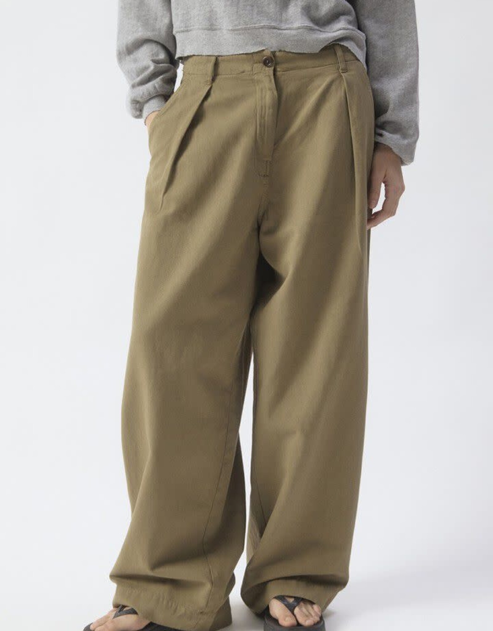 American Vintage Broek 'Namaz' - Liane - Nam10A -  American Vintage