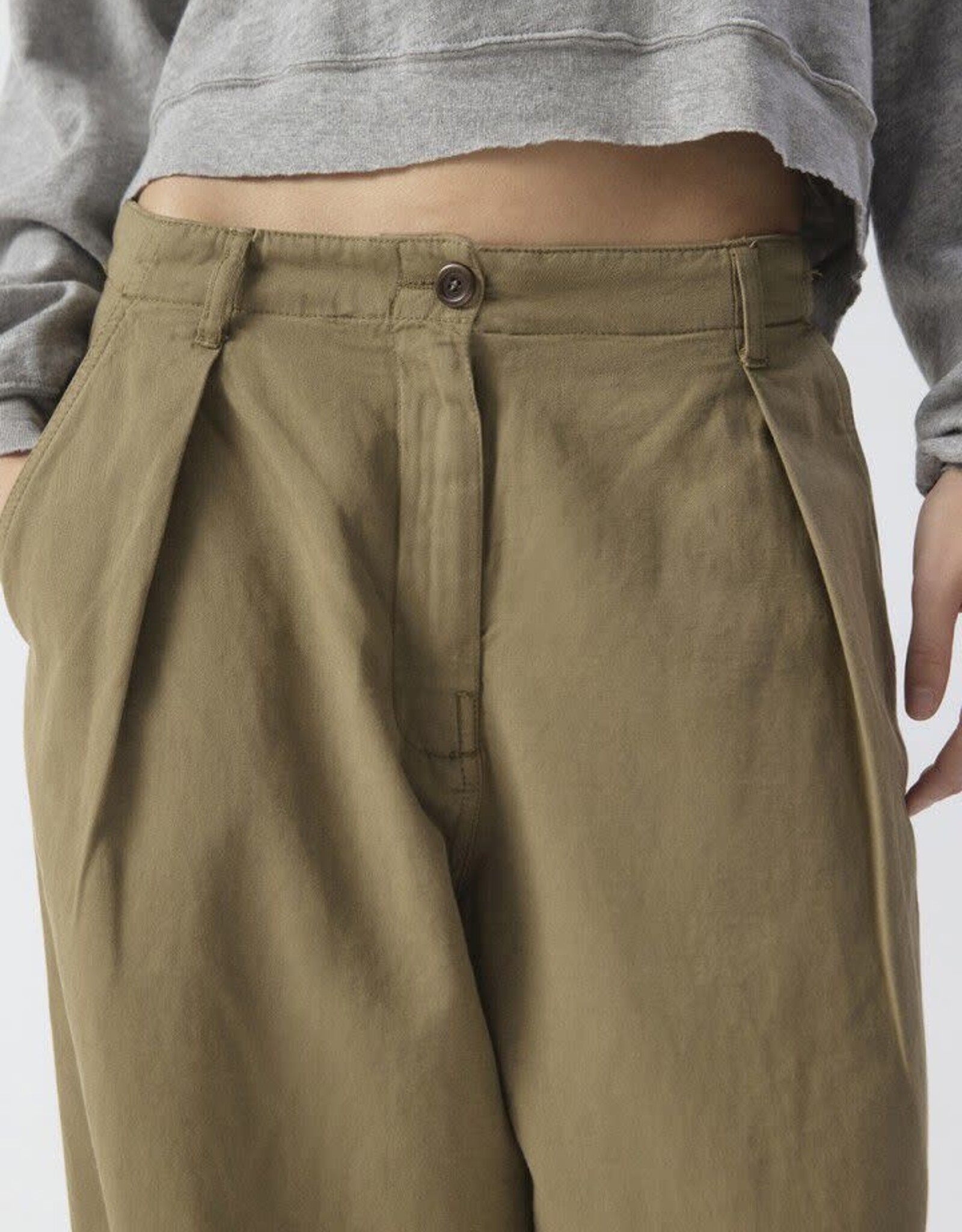 American Vintage Broek 'Namaz' - Liane - Nam10A -  American Vintage