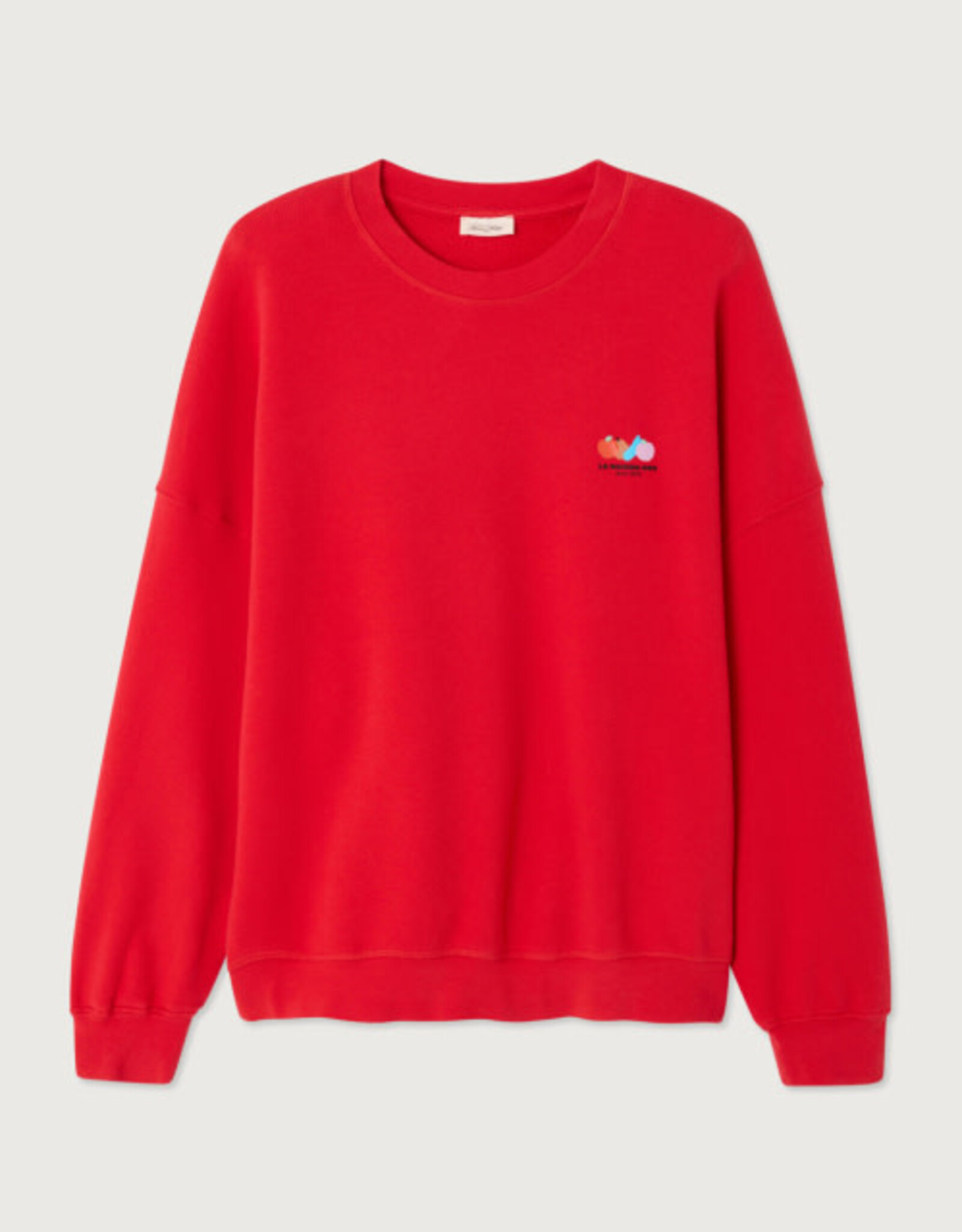 American Vintage Sweater 'Atubay' - Tomate - Atu03D - American Vintage