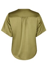 Blouse Heavy Sateen 'Casadia' - Sage Green - Neo Noir