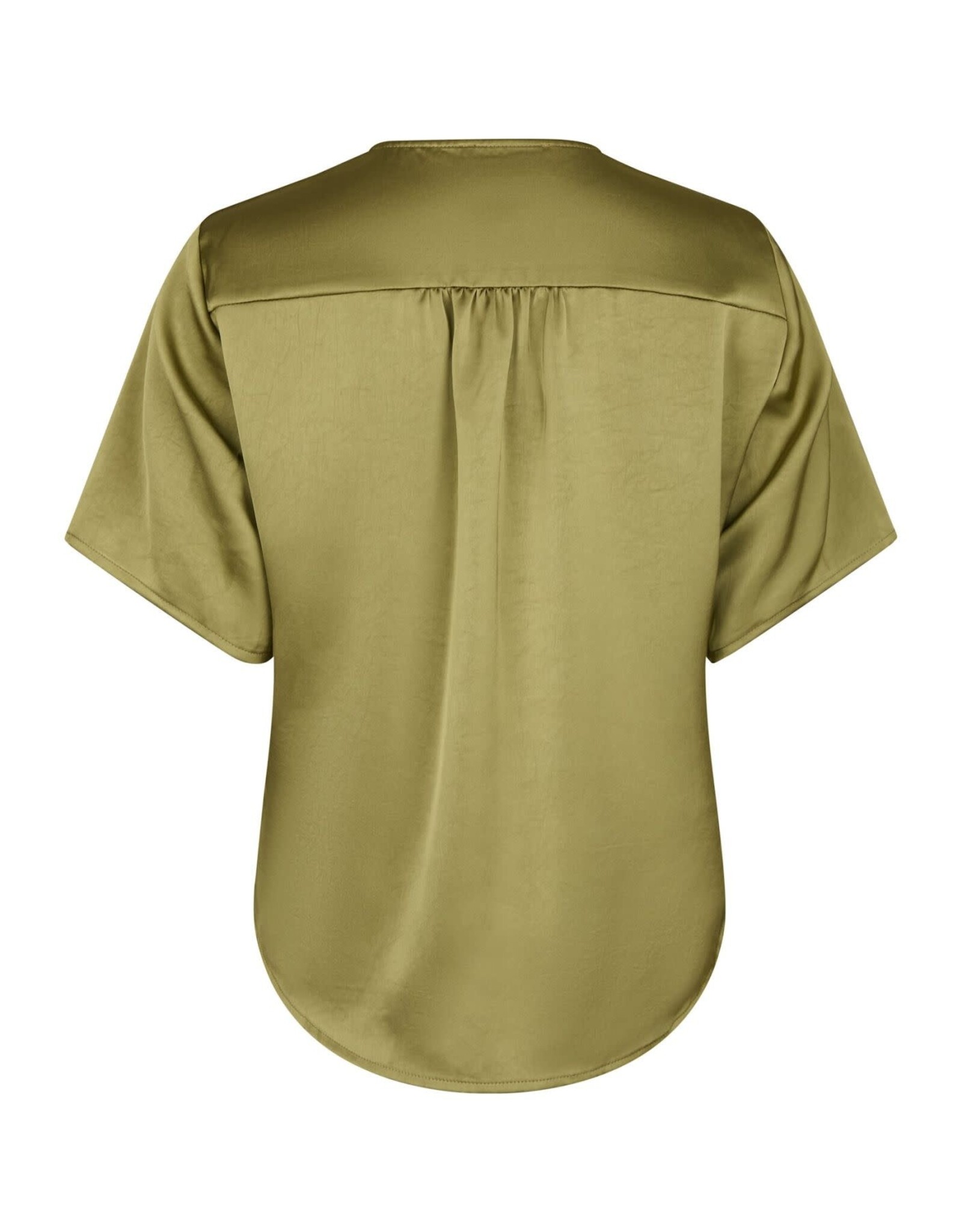 Blouse Heavy Sateen 'Casadia' - Sage Green - Neo Noir