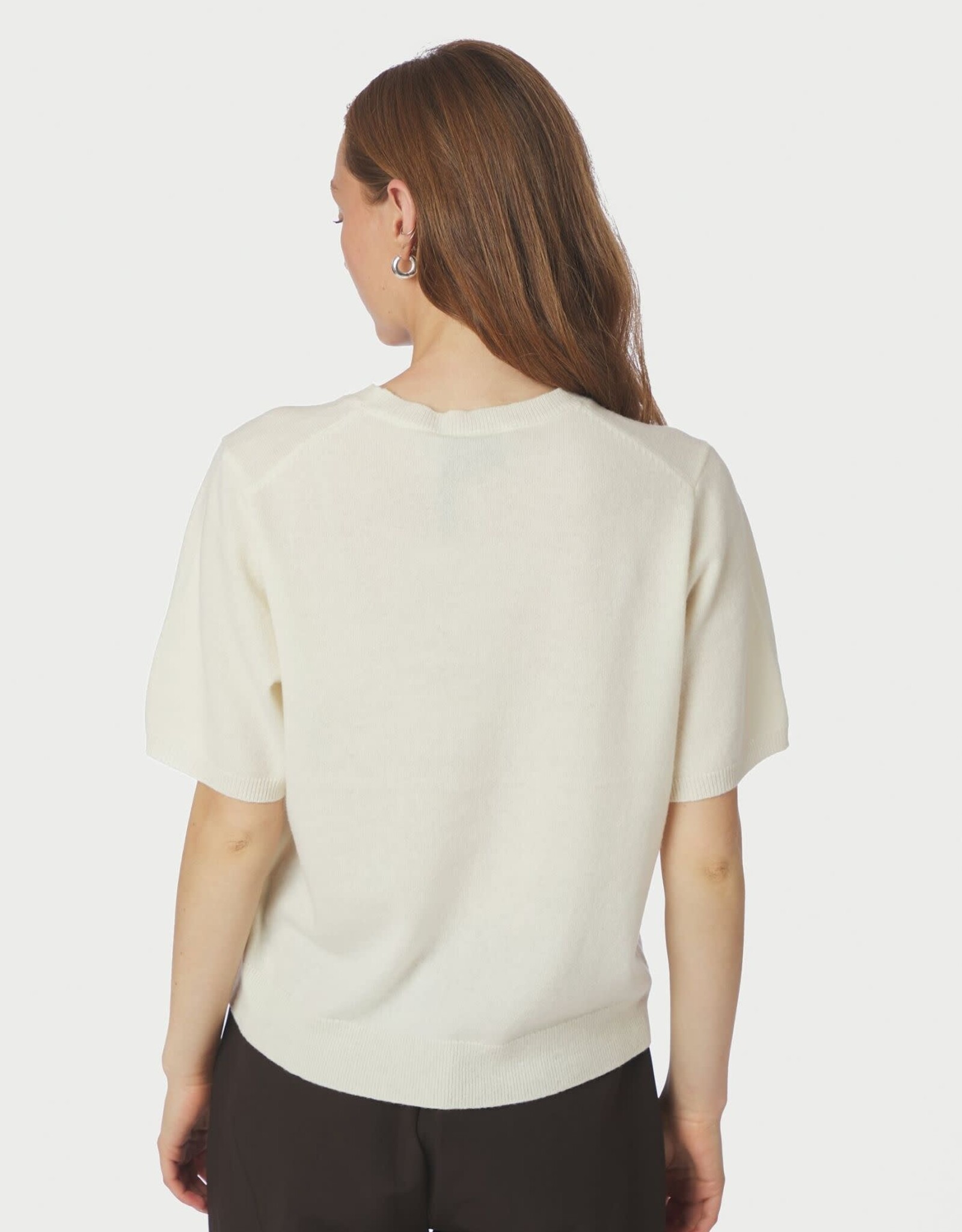Knit Tee 'Missy'  - Creme  - Neo Noir