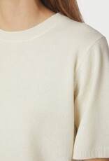 Knit Tee 'Missy'  - Creme  - Neo Noir