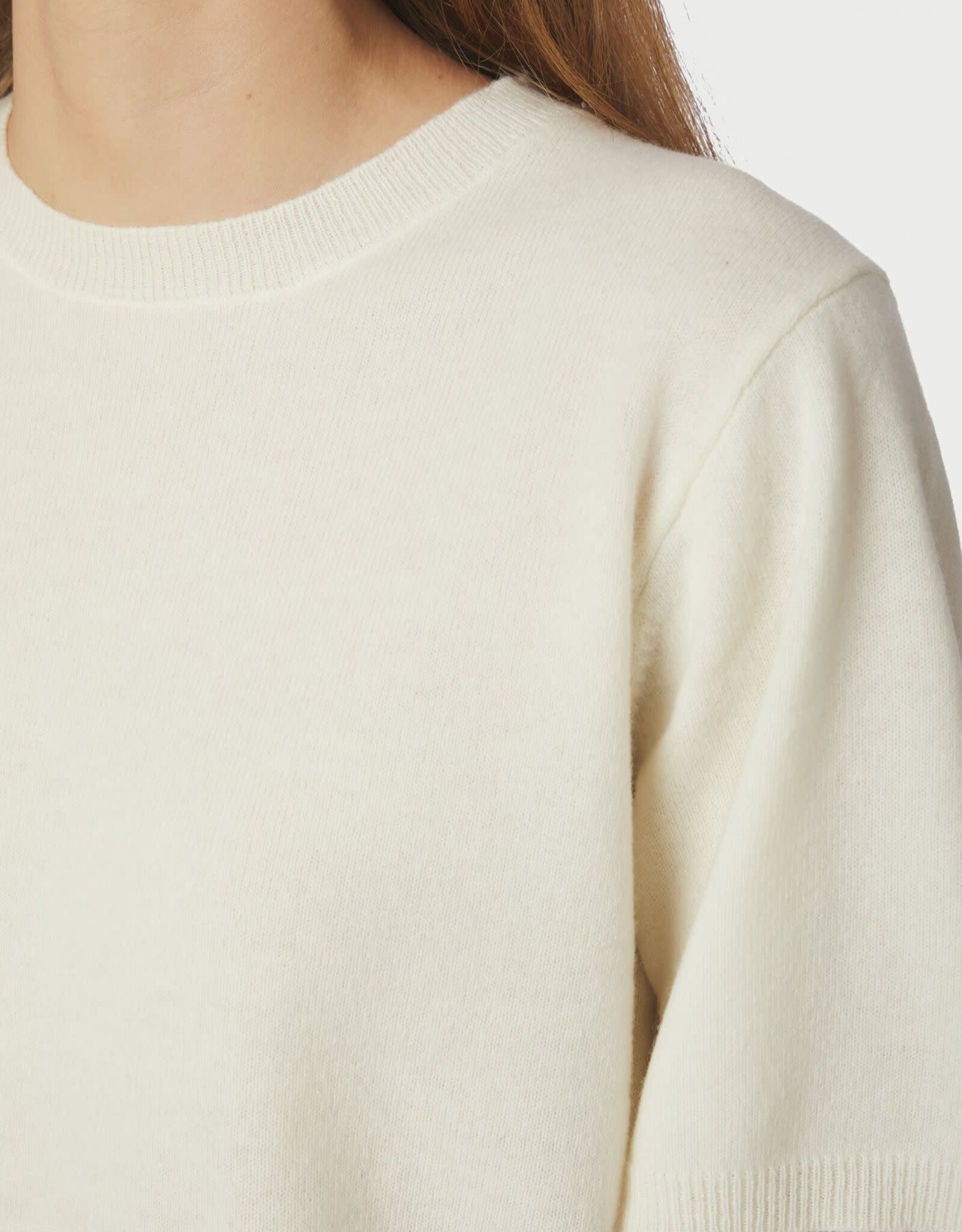 Knit Tee 'Missy'  - Creme  - Neo Noir