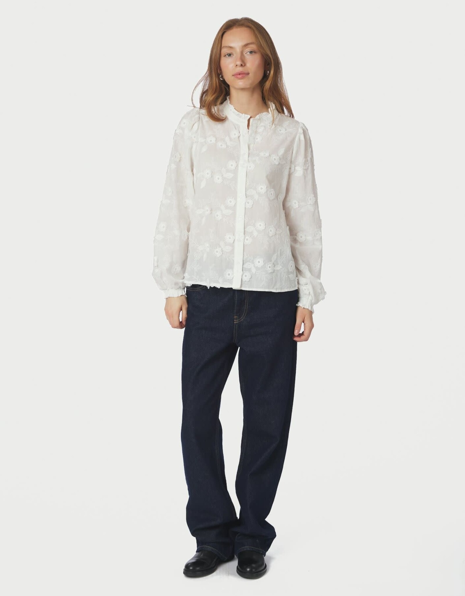 Blouse 'Oda' - White - Neo Noir