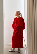 Monré Blouse 'Zoë' - Red - Monré