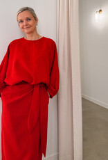 Monré Blouse 'Zoë' - Red - Monré