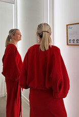 Monré Blouse 'Zoë' - Red - Monré